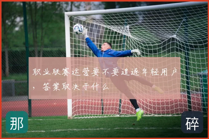 职业联赛运营要不要追逐年轻用户，答案取决于什么